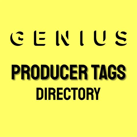 Producer Tags Directory .